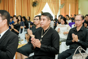 มรภ.เทพสตรี ร่วมพิธีบำเพ็ญกุศล เนื่องในโอกาสวันคล้ายวันสถาปนากระทรวงศึกษาธิการ ครบรอบ 134 ปี