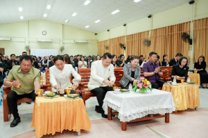 มรภ.เทพสตรี ร่วมพิธีบำเพ็ญกุศล เนื่องในโอกาสวันคล้ายวันสถาปนากระทรวงศึกษาธิการ ครบรอบ 134 ปี