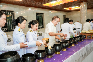มรภ.เทพสตรี ร่วมพิธีเนื่องในวันคล้ายวันพระราชสมภพ สมเด็จพระกนิษฐาธิราชเจ้า กรมสมเด็จพระเทพรัตนราชสุดาฯ สยามบรมราชกุมารี