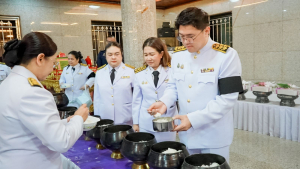 มรภ.เทพสตรี ร่วมพิธีเนื่องในวันคล้ายวันพระราชสมภพ สมเด็จพระกนิษฐาธิราชเจ้า กรมสมเด็จพระเทพรัตนราชสุดาฯ สยามบรมราชกุมารี