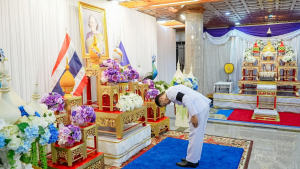 มรภ.เทพสตรี ร่วมพิธีเนื่องในวันคล้ายวันพระราชสมภพ สมเด็จพระกนิษฐาธิราชเจ้า กรมสมเด็จพระเทพรัตนราชสุดาฯ สยามบรมราชกุมารี