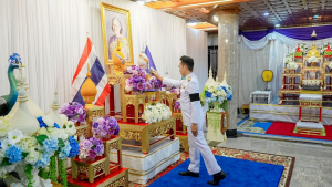 มรภ.เทพสตรี ร่วมพิธีเนื่องในวันคล้ายวันพระราชสมภพ สมเด็จพระกนิษฐาธิราชเจ้า กรมสมเด็จพระเทพรัตนราชสุดาฯ สยามบรมราชกุมารี