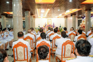 มรภ.เทพสตรี ร่วมพิธีเนื่องในวันคล้ายวันพระราชสมภพ สมเด็จพระกนิษฐาธิราชเจ้า กรมสมเด็จพระเทพรัตนราชสุดาฯ สยามบรมราชกุมารี