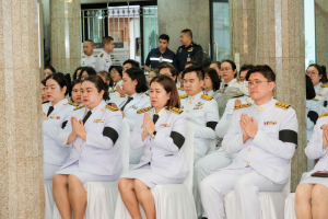 มรภ.เทพสตรี ร่วมพิธีเนื่องในวันคล้ายวันพระราชสมภพ สมเด็จพระกนิษฐาธิราชเจ้า กรมสมเด็จพระเทพรัตนราชสุดาฯ สยามบรมราชกุมารี