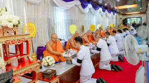 มรภ.เทพสตรี ร่วมพิธีเนื่องในวันคล้ายวันพระราชสมภพ สมเด็จพระกนิษฐาธิราชเจ้า กรมสมเด็จพระเทพรัตนราชสุดาฯ สยามบรมราชกุมารี