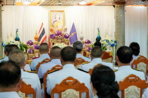 มรภ.เทพสตรี ร่วมพิธีเนื่องในวันคล้ายวันพระราชสมภพ สมเด็จพระกนิษฐาธิราชเจ้า กรมสมเด็จพระเทพรัตนราชสุดาฯ สยามบรมราชกุมารี