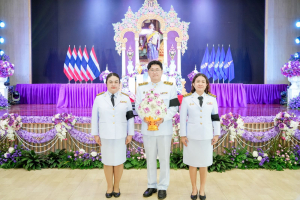 มรภ.เทพสตรี ร่วมพิธีเนื่องในวันคล้ายวันพระราชสมภพ สมเด็จพระกนิษฐาธิราชเจ้า กรมสมเด็จพระเทพรัตนราชสุดาฯ สยามบรมราชกุมารี