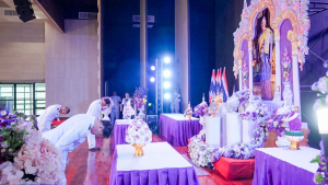 มรภ.เทพสตรี ร่วมพิธีเนื่องในวันคล้ายวันพระราชสมภพ สมเด็จพระกนิษฐาธิราชเจ้า กรมสมเด็จพระเทพรัตนราชสุดาฯ สยามบรมราชกุมารี