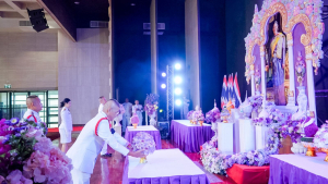 มรภ.เทพสตรี ร่วมพิธีเนื่องในวันคล้ายวันพระราชสมภพ สมเด็จพระกนิษฐาธิราชเจ้า กรมสมเด็จพระเทพรัตนราชสุดาฯ สยามบรมราชกุมารี