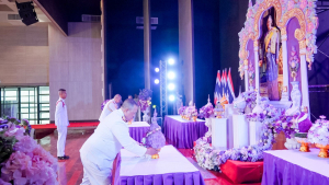 มรภ.เทพสตรี ร่วมพิธีเนื่องในวันคล้ายวันพระราชสมภพ สมเด็จพระกนิษฐาธิราชเจ้า กรมสมเด็จพระเทพรัตนราชสุดาฯ สยามบรมราชกุมารี