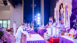 มรภ.เทพสตรี ร่วมพิธีเนื่องในวันคล้ายวันพระราชสมภพ สมเด็จพระกนิษฐาธิราชเจ้า กรมสมเด็จพระเทพรัตนราชสุดาฯ สยามบรมราชกุมารี