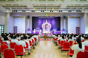 มรภ.เทพสตรี ร่วมพิธีเนื่องในวันคล้ายวันพระราชสมภพ สมเด็จพระกนิษฐาธิราชเจ้า กรมสมเด็จพระเทพรัตนราชสุดาฯ สยามบรมราชกุมารี