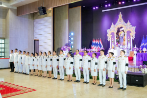 มรภ.เทพสตรี ร่วมพิธีเนื่องในวันคล้ายวันพระราชสมภพ สมเด็จพระกนิษฐาธิราชเจ้า กรมสมเด็จพระเทพรัตนราชสุดาฯ สยามบรมราชกุมารี