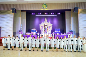 มรภ.เทพสตรี ร่วมพิธีเนื่องในวันคล้ายวันพระราชสมภพ สมเด็จพระกนิษฐาธิราชเจ้า กรมสมเด็จพระเทพรัตนราชสุดาฯ สยามบรมราชกุมารี