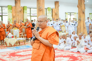 มรภ.เทพสตรี ร่วมพิธีบรรพชาอุปสมบทภาคฤดูร้อน เฉลิมพระเกียรติ สมเด็จพระกนิษฐาธิราชเจ้า กรมสมเด็จพระเทพรัตนราชสุดาฯ สยามบรมราชกุมารี