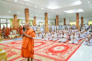 มรภ.เทพสตรี ร่วมพิธีบรรพชาอุปสมบทภาคฤดูร้อน เฉลิมพระเกียรติ สมเด็จพระกนิษฐาธิราชเจ้า กรมสมเด็จพระเทพรัตนราชสุดาฯ สยามบรมราชกุมารี