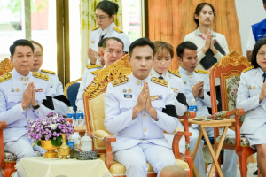มรภ.เทพสตรี ร่วมพิธีบรรพชาอุปสมบทภาคฤดูร้อน เฉลิมพระเกียรติ สมเด็จพระกนิษฐาธิราชเจ้า กรมสมเด็จพระเทพรัตนราชสุดาฯ สยามบรมราชกุมารี