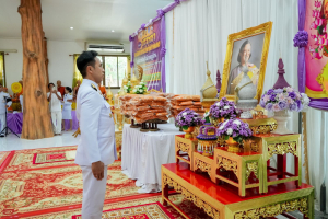 มรภ.เทพสตรี ร่วมพิธีบรรพชาอุปสมบทภาคฤดูร้อน เฉลิมพระเกียรติ สมเด็จพระกนิษฐาธิราชเจ้า กรมสมเด็จพระเทพรัตนราชสุดาฯ สยามบรมราชกุมารี