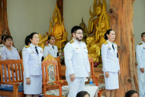 มรภ.เทพสตรี ร่วมพิธีบรรพชาอุปสมบทภาคฤดูร้อน เฉลิมพระเกียรติ สมเด็จพระกนิษฐาธิราชเจ้า กรมสมเด็จพระเทพรัตนราชสุดาฯ สยามบรมราชกุมารี