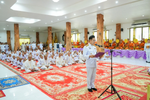 มรภ.เทพสตรี ร่วมพิธีบรรพชาอุปสมบทภาคฤดูร้อน เฉลิมพระเกียรติ สมเด็จพระกนิษฐาธิราชเจ้า กรมสมเด็จพระเทพรัตนราชสุดาฯ สยามบรมราชกุมารี