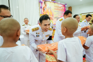 มรภ.เทพสตรี ร่วมพิธีบรรพชาอุปสมบทภาคฤดูร้อน เฉลิมพระเกียรติ สมเด็จพระกนิษฐาธิราชเจ้า กรมสมเด็จพระเทพรัตนราชสุดาฯ สยามบรมราชกุมารี