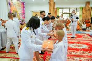 มรภ.เทพสตรี ร่วมพิธีบรรพชาอุปสมบทภาคฤดูร้อน เฉลิมพระเกียรติ สมเด็จพระกนิษฐาธิราชเจ้า กรมสมเด็จพระเทพรัตนราชสุดาฯ สยามบรมราชกุมารี