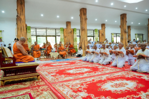 มรภ.เทพสตรี ร่วมพิธีบรรพชาอุปสมบทภาคฤดูร้อน เฉลิมพระเกียรติ สมเด็จพระกนิษฐาธิราชเจ้า กรมสมเด็จพระเทพรัตนราชสุดาฯ สยามบรมราชกุมารี