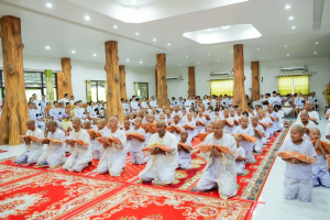 มรภ.เทพสตรี ร่วมพิธีบรรพชาอุปสมบทภาคฤดูร้อน เฉลิมพระเกียรติ สมเด็จพระกนิษฐาธิราชเจ้า กรมสมเด็จพระเทพรัตนราชสุดาฯ สยามบรมราชกุมารี