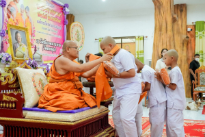 มรภ.เทพสตรี ร่วมพิธีบรรพชาอุปสมบทภาคฤดูร้อน เฉลิมพระเกียรติ สมเด็จพระกนิษฐาธิราชเจ้า กรมสมเด็จพระเทพรัตนราชสุดาฯ สยามบรมราชกุมารี