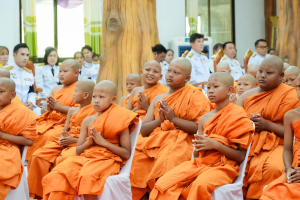 มรภ.เทพสตรี ร่วมพิธีบรรพชาอุปสมบทภาคฤดูร้อน เฉลิมพระเกียรติ สมเด็จพระกนิษฐาธิราชเจ้า กรมสมเด็จพระเทพรัตนราชสุดาฯ สยามบรมราชกุมารี