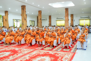 มรภ.เทพสตรี ร่วมพิธีบรรพชาอุปสมบทภาคฤดูร้อน เฉลิมพระเกียรติ สมเด็จพระกนิษฐาธิราชเจ้า กรมสมเด็จพระเทพรัตนราชสุดาฯ สยามบรมราชกุมารี