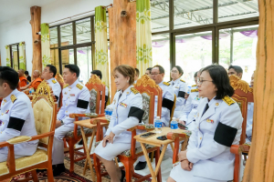 มรภ.เทพสตรี ร่วมพิธีบรรพชาอุปสมบทภาคฤดูร้อน เฉลิมพระเกียรติ สมเด็จพระกนิษฐาธิราชเจ้า กรมสมเด็จพระเทพรัตนราชสุดาฯ สยามบรมราชกุมารี