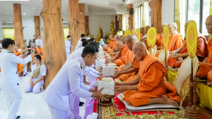 มรภ.เทพสตรี ร่วมพิธีบรรพชาอุปสมบทภาคฤดูร้อน เฉลิมพระเกียรติ สมเด็จพระกนิษฐาธิราชเจ้า กรมสมเด็จพระเทพรัตนราชสุดาฯ สยามบรมราชกุมารี