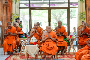 มรภ.เทพสตรี ร่วมพิธีบรรพชาอุปสมบทภาคฤดูร้อน เฉลิมพระเกียรติ สมเด็จพระกนิษฐาธิราชเจ้า กรมสมเด็จพระเทพรัตนราชสุดาฯ สยามบรมราชกุมารี
