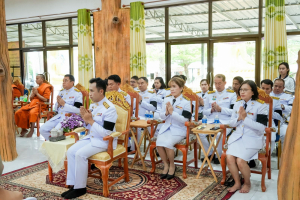 มรภ.เทพสตรี ร่วมพิธีบรรพชาอุปสมบทภาคฤดูร้อน เฉลิมพระเกียรติ สมเด็จพระกนิษฐาธิราชเจ้า กรมสมเด็จพระเทพรัตนราชสุดาฯ สยามบรมราชกุมารี