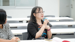 คกก.ส่งเสริมกิจการมหาวิทยาลัย จัดอบรมพื้นฐานการร้องเพลง มุ่งพัฒนาทักษะการใช้เสียงอย่างมืออาชีพ พร้อมระดมทุนสนับสนุนการศึกษา