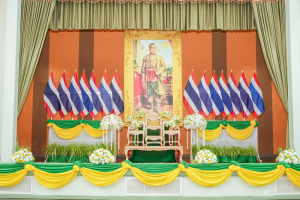 มรภ.เทพสตรี ร่วมพิธีวันพระบาทสมเด็จพระพุทธยอดฟ้าจุฬาโลกมหาราช และวันที่ระลึกมหาจักรีบรมราชวงศ์