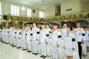 มรภ.เทพสตรี ร่วมพิธีวันพระบาทสมเด็จพระพุทธยอดฟ้าจุฬาโลกมหาราช และวันที่ระลึกมหาจักรีบรมราชวงศ์