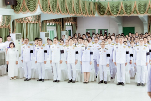 มรภ.เทพสตรี ร่วมพิธีวันพระบาทสมเด็จพระพุทธยอดฟ้าจุฬาโลกมหาราช และวันที่ระลึกมหาจักรีบรมราชวงศ์