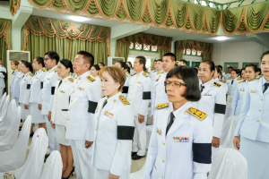 มรภ.เทพสตรี ร่วมพิธีวันพระบาทสมเด็จพระพุทธยอดฟ้าจุฬาโลกมหาราช และวันที่ระลึกมหาจักรีบรมราชวงศ์