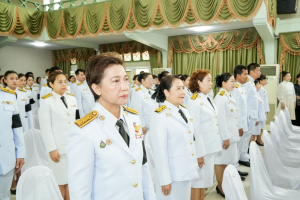 มรภ.เทพสตรี ร่วมพิธีวันพระบาทสมเด็จพระพุทธยอดฟ้าจุฬาโลกมหาราช และวันที่ระลึกมหาจักรีบรมราชวงศ์