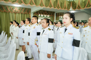 มรภ.เทพสตรี ร่วมพิธีวันพระบาทสมเด็จพระพุทธยอดฟ้าจุฬาโลกมหาราช และวันที่ระลึกมหาจักรีบรมราชวงศ์