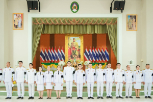 มรภ.เทพสตรี ร่วมพิธีวันพระบาทสมเด็จพระพุทธยอดฟ้าจุฬาโลกมหาราช และวันที่ระลึกมหาจักรีบรมราชวงศ์