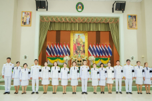 มรภ.เทพสตรี ร่วมพิธีวันพระบาทสมเด็จพระพุทธยอดฟ้าจุฬาโลกมหาราช และวันที่ระลึกมหาจักรีบรมราชวงศ์