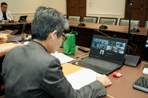 การประชุม คกก.ติดตาม ตรวจสอบและประเมินผลงานของมหาวิทยาลัยราชภัฏเทพสตรี ครั้งที่ 4/2569