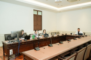 การประชุม คกก.ติดตาม ตรวจสอบและประเมินผลงานของมหาวิทยาลัยราชภัฏเทพสตรี ครั้งที่ 4/2569