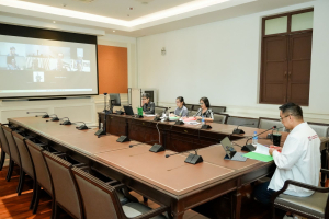 การประชุม คกก.ติดตาม ตรวจสอบและประเมินผลงานของมหาวิทยาลัยราชภัฏเทพสตรี ครั้งที่ 4/2569