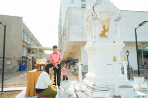 มรภ.เทพสตรี จัดงานทำบุญกลางบ้าน 