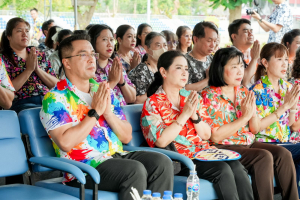 มรภ.เทพสตรี จัดงานทำบุญกลางบ้าน 