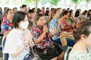 มรภ.เทพสตรี จัดงานทำบุญกลางบ้าน 